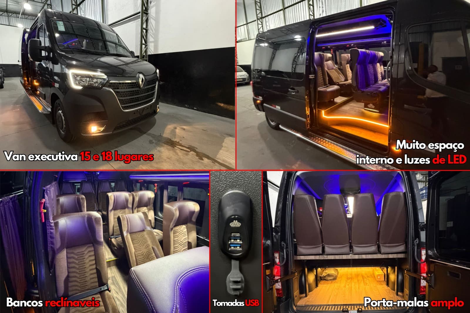 Executive van from the EJS Transfer fleet